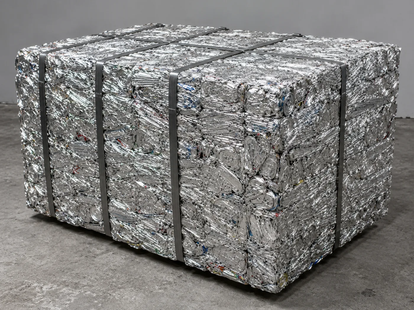Baled aluminium used beverage cans (UBC) scrap