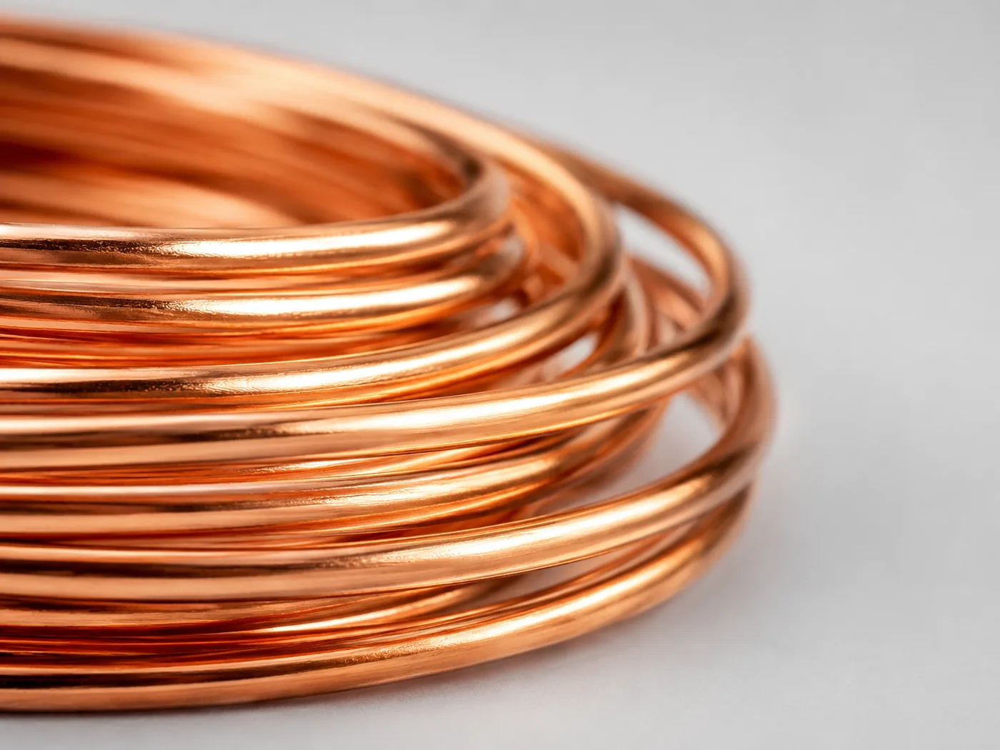 Bright copper wire scrap, Millberry grade